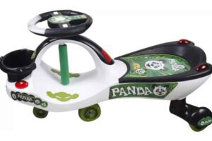 Toyzone Eco Panda Car for kids in black and white color